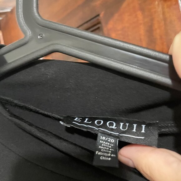 Eloquii Blouse with front slit 18/20 - Picture 6 of 8